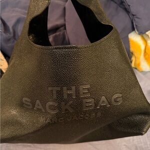 Marc Jacobs The Sack Bag in black. No returns